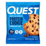 Quest Nutrition, Протеиновое печенье, шоколадная крошка, 4 пакетика, 59 г (2,08 унции)