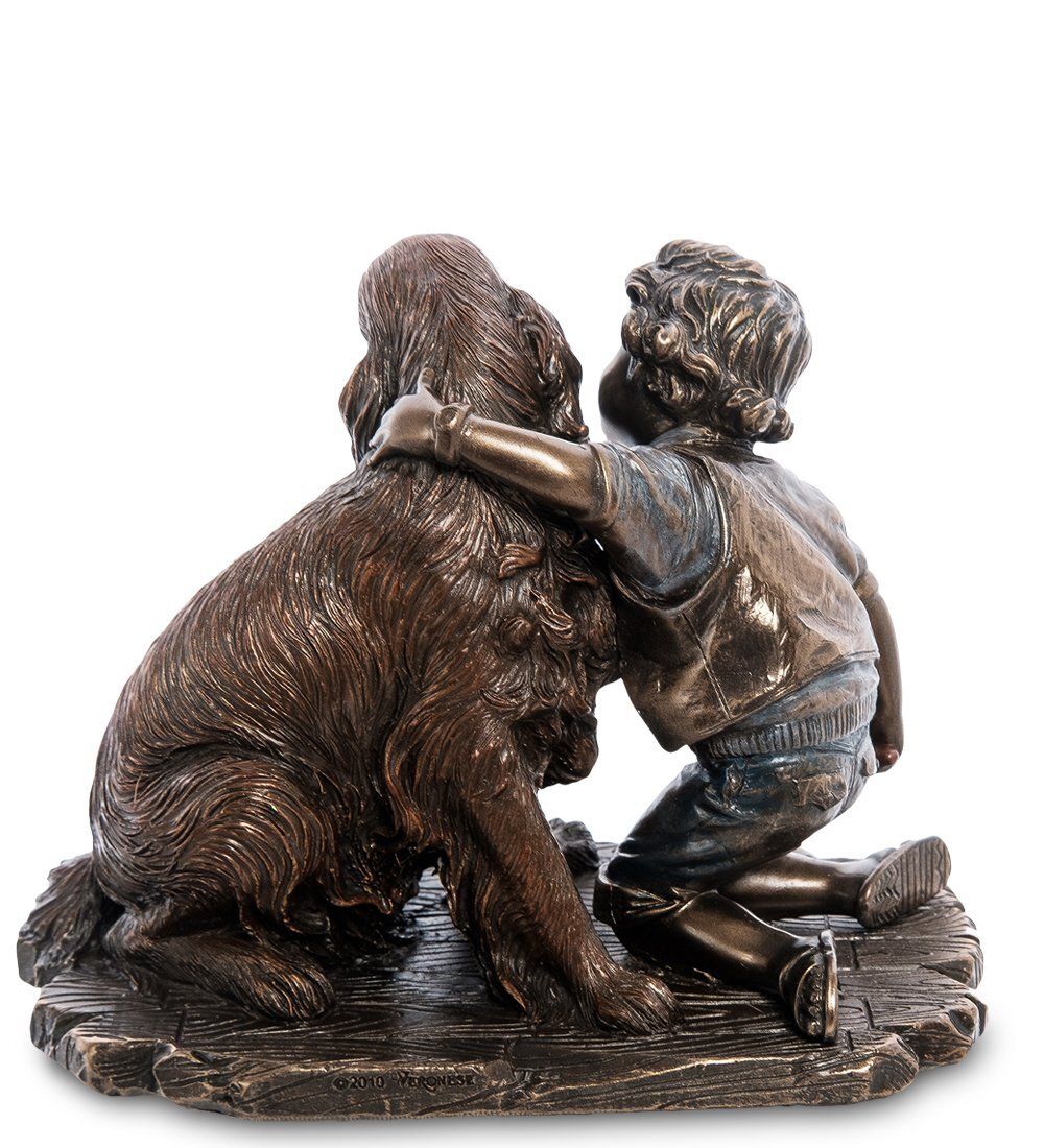 Veronese WS-989 Статуэтка «Мальчик с собакой»