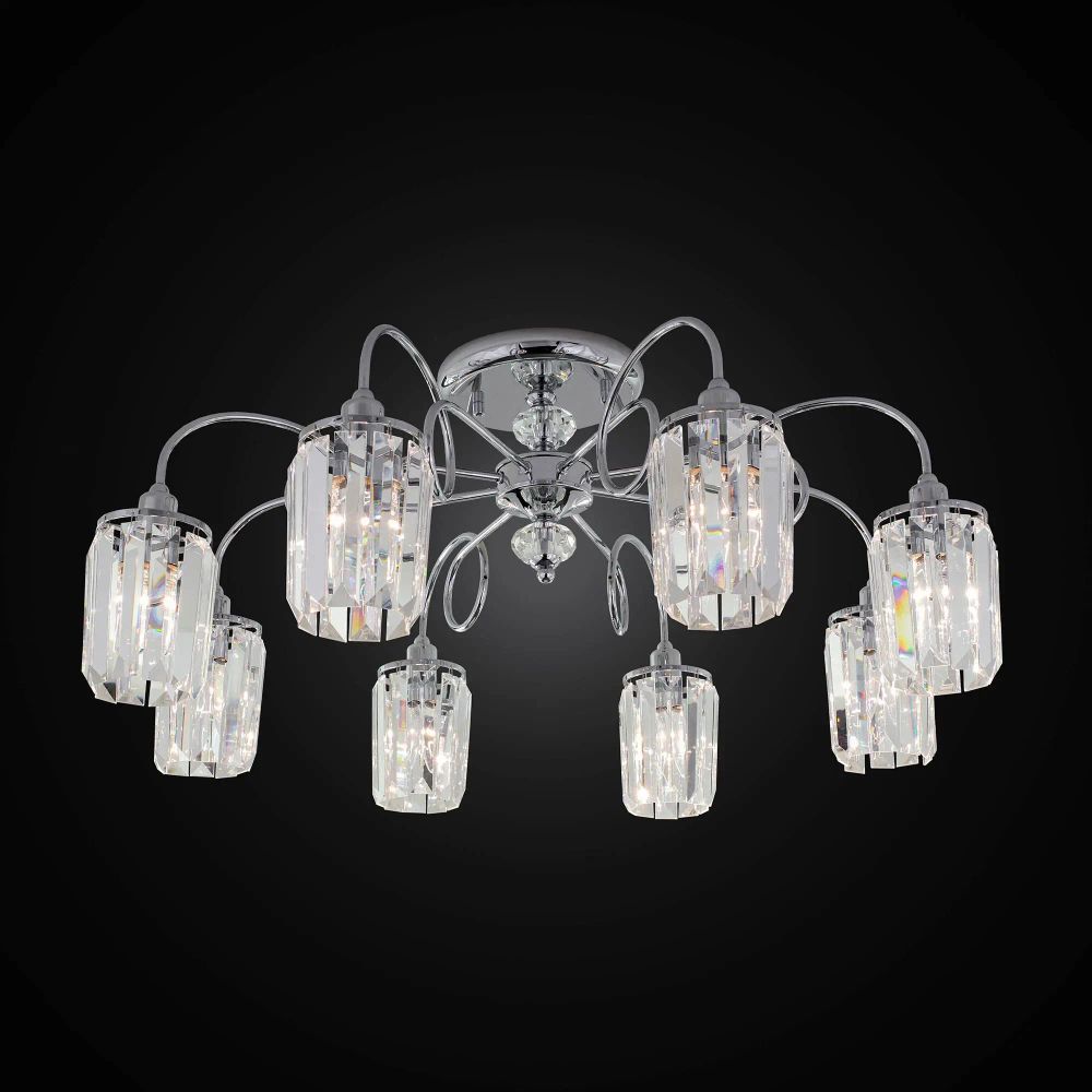 Citilux Синди CL330181 Люстра хрустальная Хром