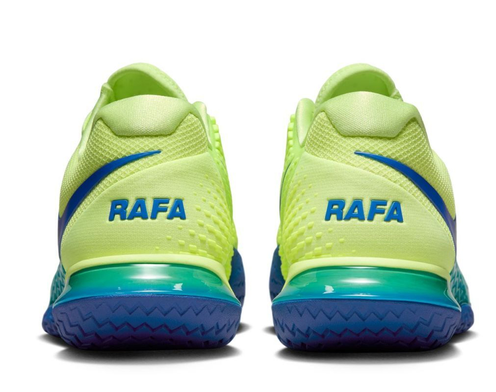 Мужские кроссовки теннисные Nike Zoom Vapor Cage 4 Rafa - зеленый