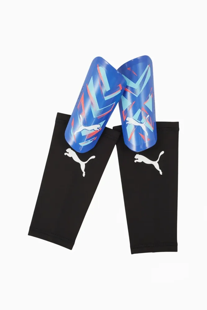 Футбольные щитки Puma Ultra Light Sleeve - синий