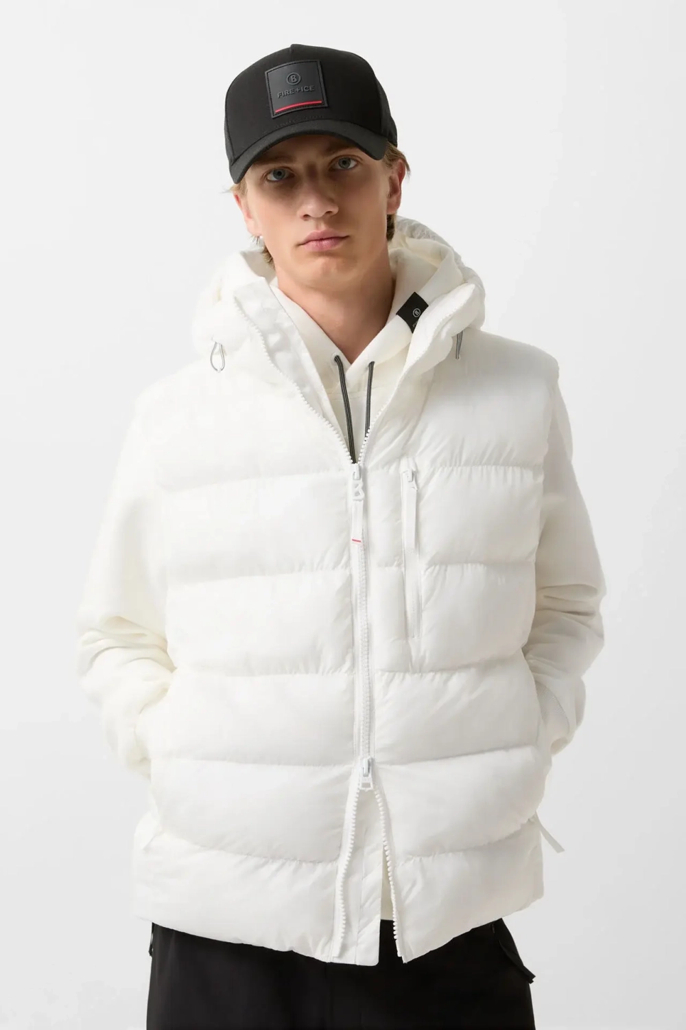Куртка-жилет BOGNER FIRE+ICE HOWARD в белом цвете