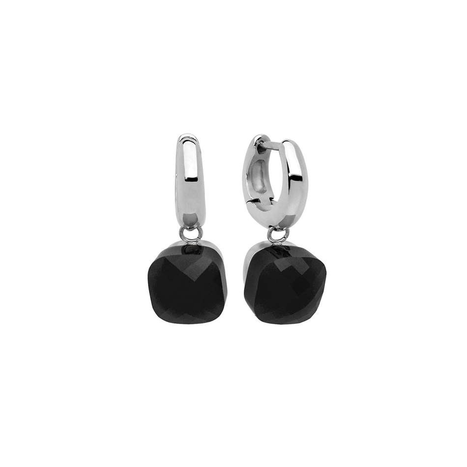 Серьги Qudo Firenze jet 300138 BW/S