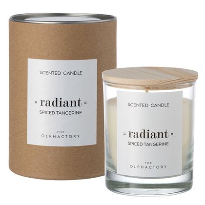 Свеча ароматическая 40ч Ambientair The Olphactory Radiant Radiant Spiced Tangerine
