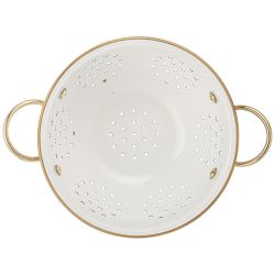 ДУРШЛАГ AGNESS ЭМАЛИРОВАННЫЙ, СЕРИЯ IRISES, 20СМ H=14СМ D=20СМ