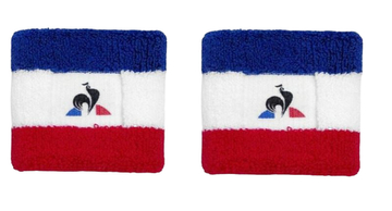 Напульсник теннисный Le Coq Sportif Tennis Armband 2P - разноцветный
