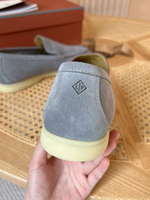 Лоферы Loro Piana Summer Walk с мехом