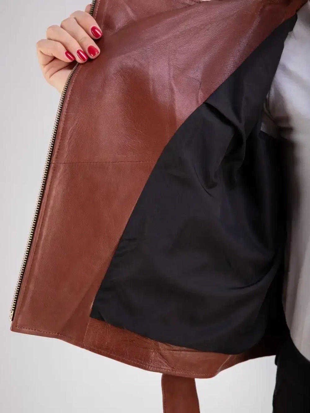 Косуха женская натуральная куртка кожаная Турция