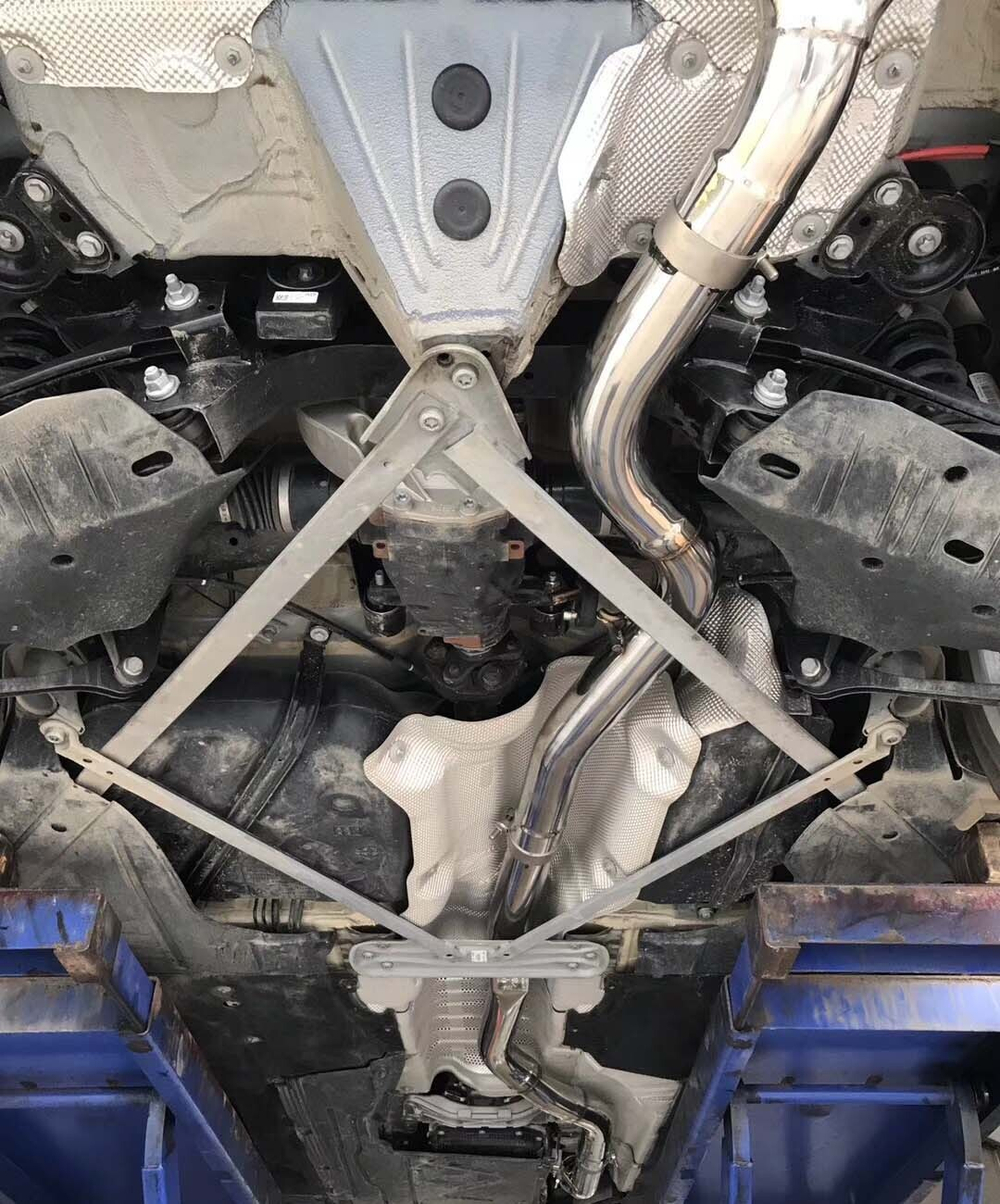 Спортивная выхлопная система с заслонками для BMW 3 Series F34 N20 2.0T 2014-2017