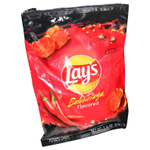 Balenciaga Lay"s Collaboration Leather Clutch Unisex Red