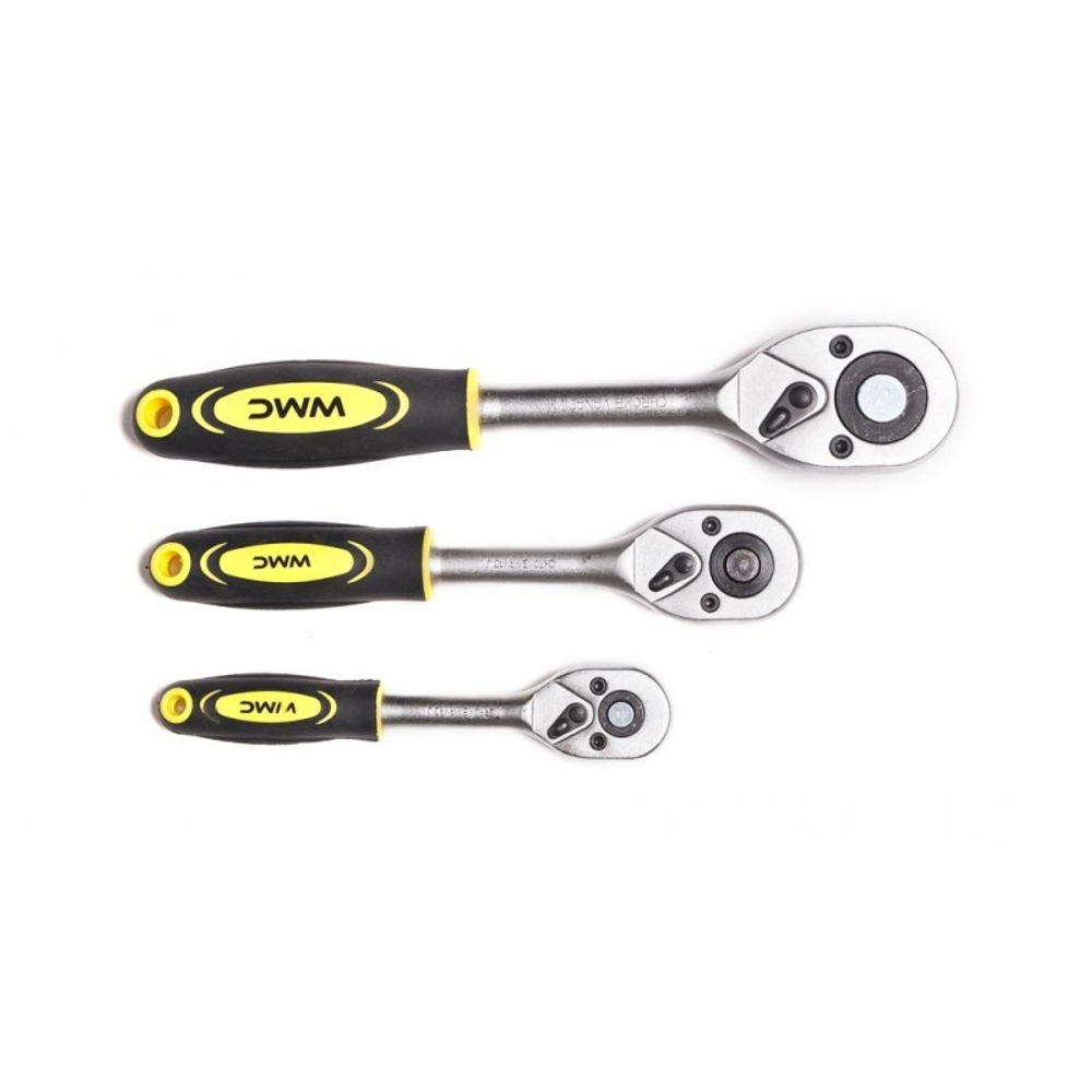 Набор инструментов 216пр. 1/4", 3/8", 1/2" WMC TOOLS 38841