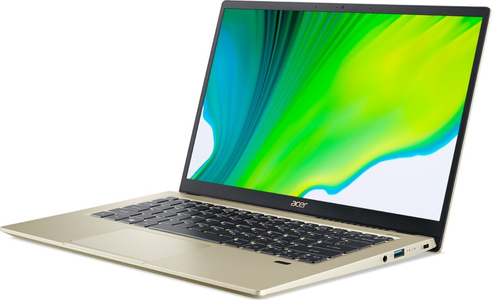 Ноутбук Acer Swift SF314-510G-5042 14; FHD i5-1135G7/8Gb/512Gb SSD/Iris Xe Max 4Gb/noOS/gold  NX.A10ER.005