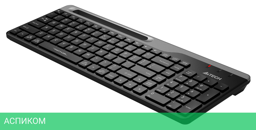 Клавиатура A4Tech Fstyler черный/серый (FBK25)