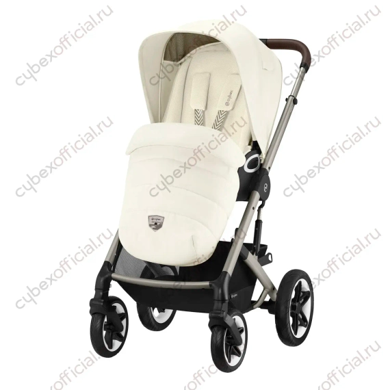 Детская коляска Cybex Talos S Lux 2 в 1 TPE Seashell Beige