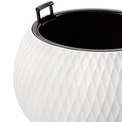 Кашпо Жемчужина 4л, белый
