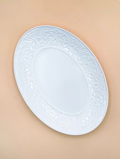 Блюдо овальное 30х22 см. набор 2 шт. Ажур классик