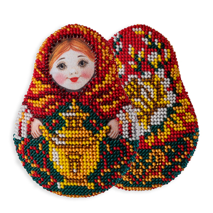 Матрёшка с самоваром