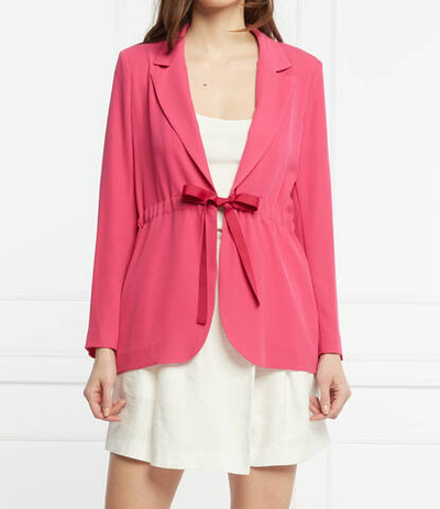 пиджак litlero Silvian Heach - розовый(PGP22246GC)