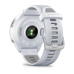 Смарт часы Garmin Forerunner 965 белые, титановый безель, с белым ремешком