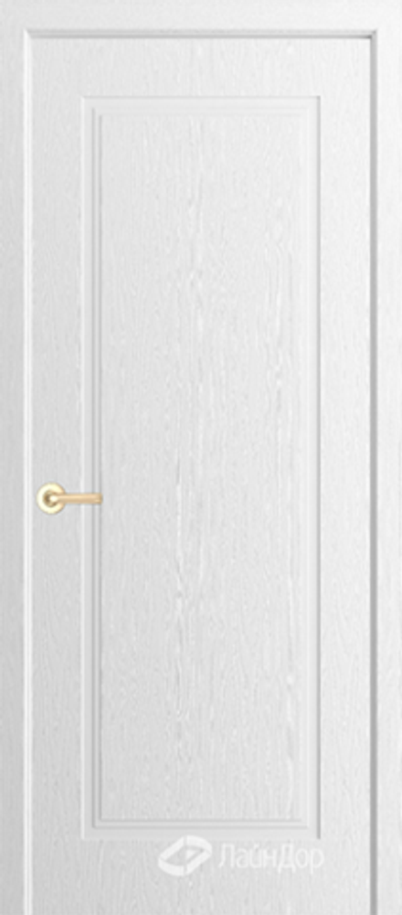 Межкомнатная дверь Валенсия ФП2 ПГ (800x2000 Ясень эмаль белая - тон 70)