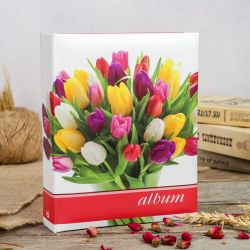 Фотоальбом Image Art IA-200PP серия 005 цветы термосварка 200 фотографий размер 10х15