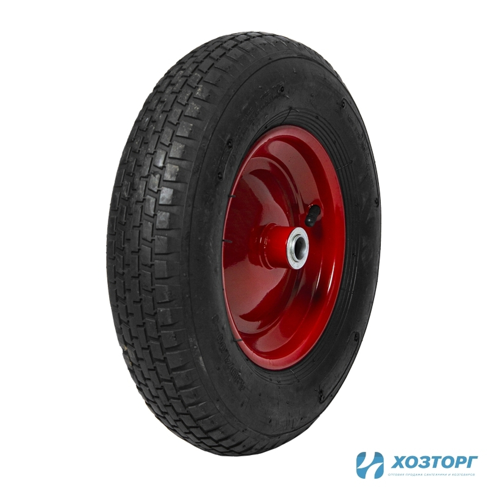 Колесо к тачке пневматическое PR 2400, 3.00-8,16мм СИЛАЧ (1/5)