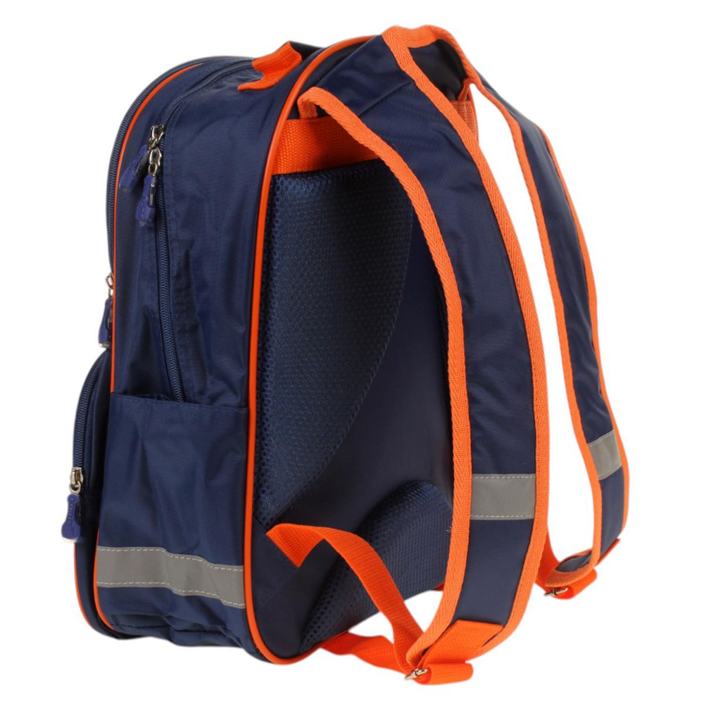 Рюкзак школьный Тимошка ОРТ "Мото" 37*26*13 см. 2 отд., 1 карман, боковые карманы (Luris)