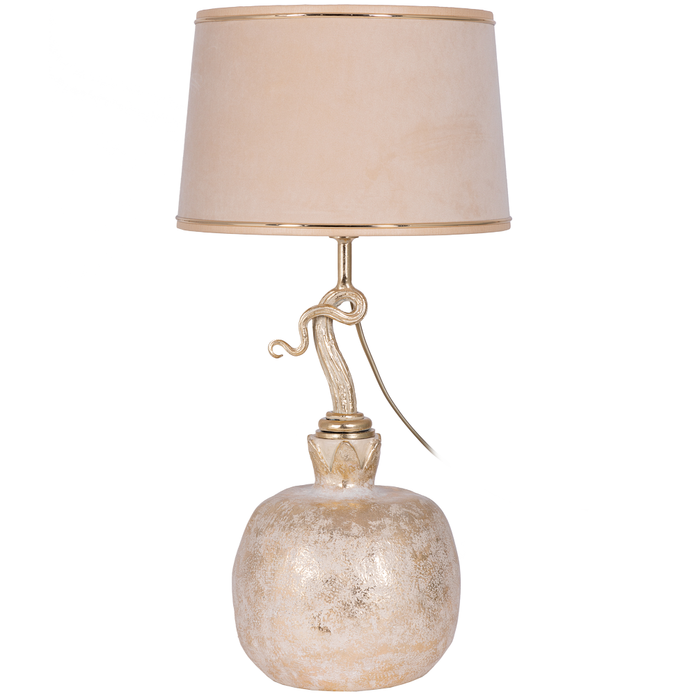 Настольная лампа Гранат Конфети Айвори