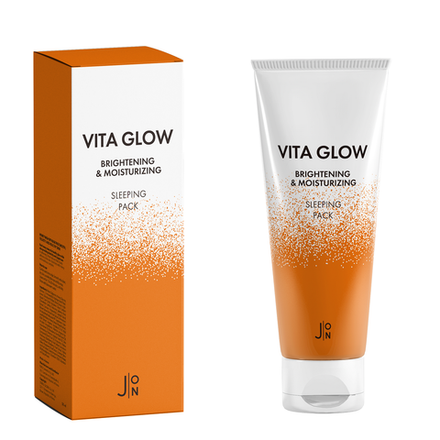 J:ON ВИТАМИНЫ  Маска для лица Vita Glow Brightening&Moisturizing Sleeping Pack, 50 мл