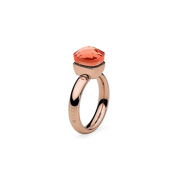 Кольцо Qudo Firenze orange glow 18.5 мм 611946 BR/RG размер 18,5