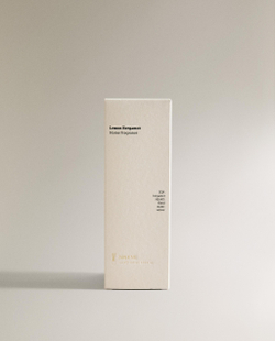 Zara Home Аромадиффузор Lemon Bergamot 100 мл, тростниковые палочки микадо, аромат свежий цитрусовый, Горчичный