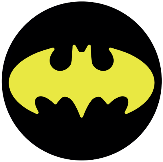 Наклейка для детского электромобиля Бэтмэн