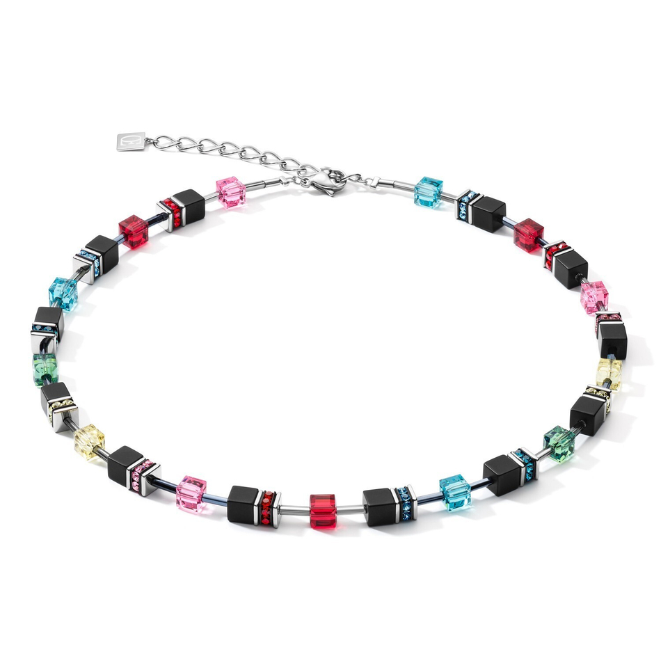 Колье Coeur de Lion Onyx Multicolour Pop Art 4018/10-1581 цвет мультиколор