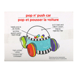 Sassy, Inspire the Senses, Pop n 'Push Car, машинка для детей в возрасте 6–24 месяца, 1 машинка