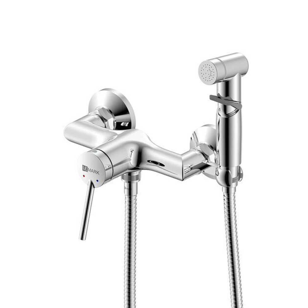 Смеситель с гигиеническим душем Lemark Minima - LM3818C