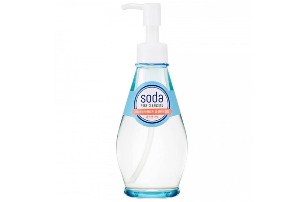 Holika Holika Soda Pore Cleansing B.B Deep Cleansing Oil глубоко очищающее гидрофильное масло для жирной кожи