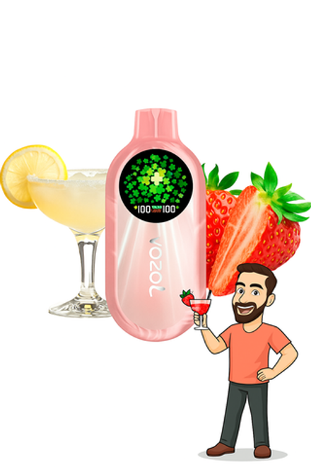 Vozol MAGIC 30000 - Strawberry Margarita (5% nic)