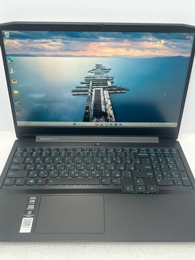 Ноутбук Lenovo IdeaPad Gaming 3 15IMH05 (81Y40096RK) 15.6"/Intel Core i7 10750H/RAM 8GB/SSD 512GB/NVIDIA GeForce GTX 1650 4G/1920*1080/IPS/Windows 11/Подсветка кл-ры: LED/Синий. Состояние: Уценка/большой след. на матрице от клавиатуры
