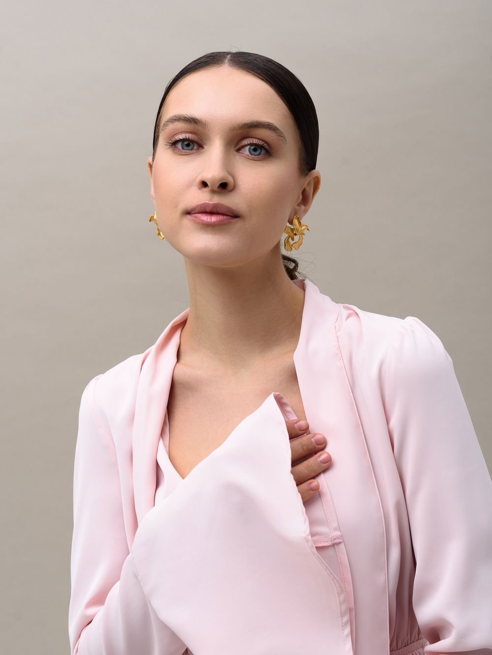 Серьги "Iris" Gold