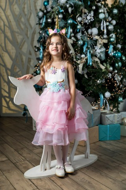 Костюм розового единорога **Pinky Uniсorn**