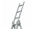 Лестница алюминиевая трёхсекционная 9 ступеней СИЛАЧ
