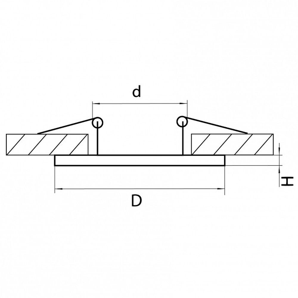 Рамка на 1 светильник Lightstar Intero 16 217616