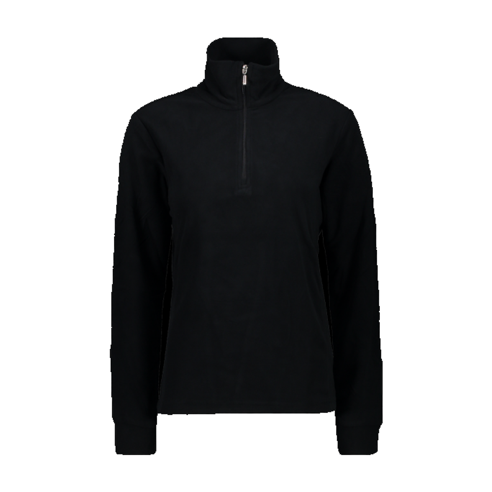 Толстовка флисовая CMP Women's Arctic Fleece turtleneck top, артикул 3G27836, цвет NERO (U901)
