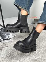 Ботинки нат. кожа по 6 пар (36-40)р./ 8-7