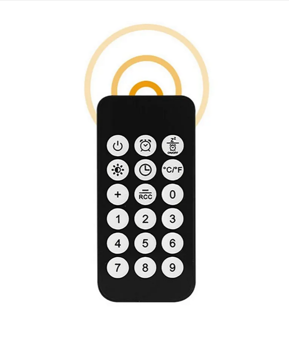 Часы настенные LED MIRROR GH0717L Blue&White