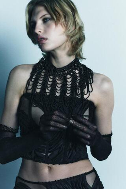 ZARA ДЛИННЫЕ БЕСШОВНЫЕ МИТЕНКИ LIMITED EDITION, ЧЕРНЫЙ