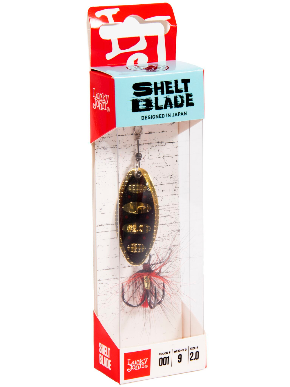 Блесна вращающаяся Lucky John SHELT BLADE 2 09.0г 001