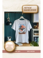 Термонаклейка на одежду, термопринт Пахарь