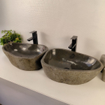 Раковина из речного камня ПАРА! RS-65535 53*35*15 0866