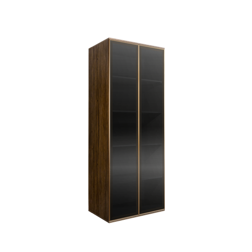 Шкаф 2-х дв. (2 двери стекло)